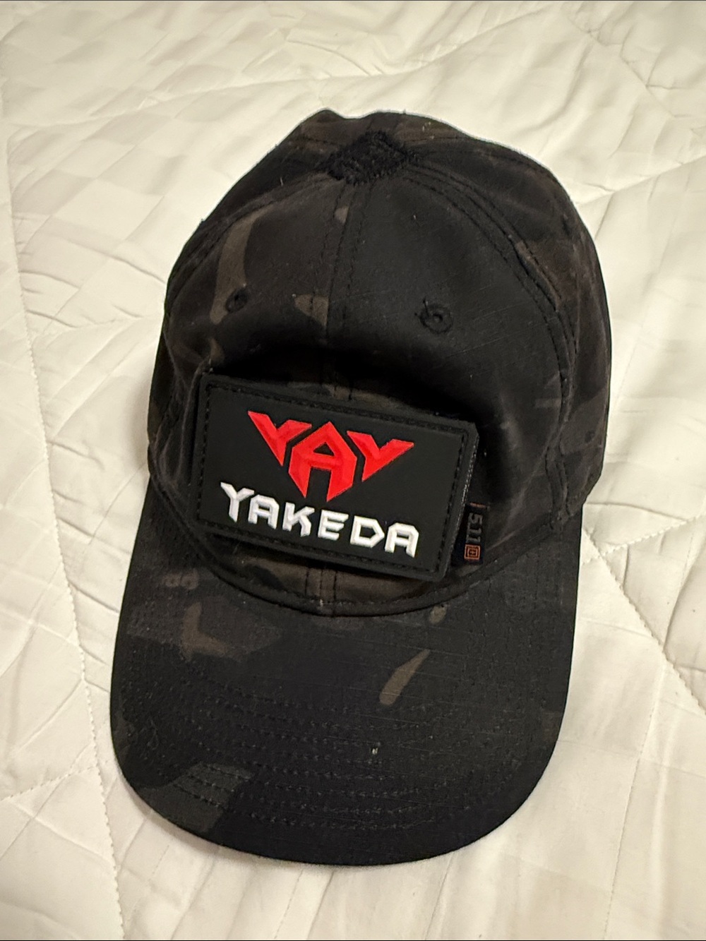 5.11 Tactical Black Yakeda Patch Hat